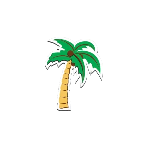 Bogg® Bit  - Palm Tree