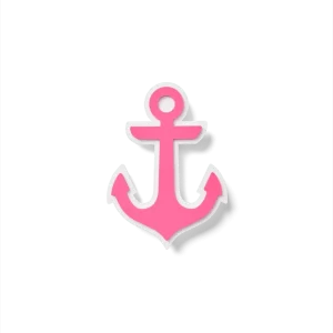 Bogg Bit - Pink Anchor